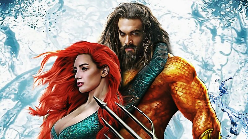 aquaman, mera, aquaman movie, hd, artwork, artist, digital art, artstation, superheroes