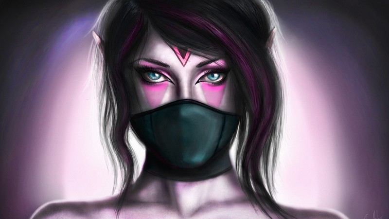 dota 2, games, hd, 4k, digital art, artist, artwork, fantasy girls
