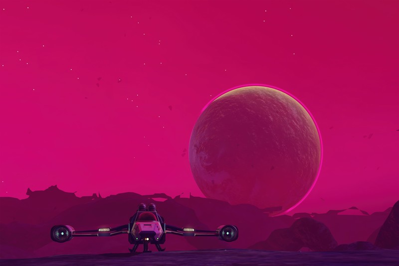 no mans sky, games, hd, minimalism, minimalist
