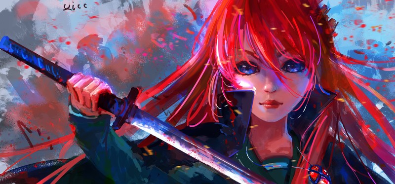 anime girl, anime, hd, 4k, 5k