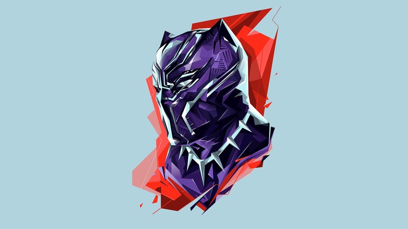 black panther, marvel, hd, artwork, artist, digital art, superheroes, behance