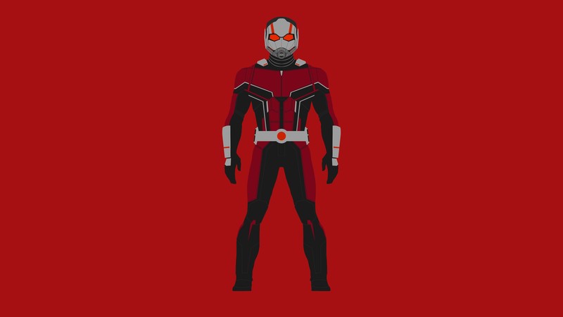 ant man, minimalism, hd, 4k, artwork, artist, digital art, deviantart, superheroes