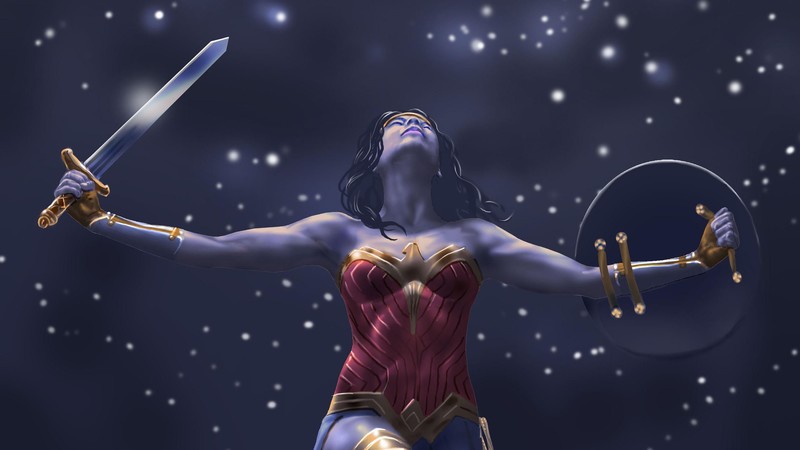 wonder woman, hd, 4k, artwork, digital art, art, superheroes