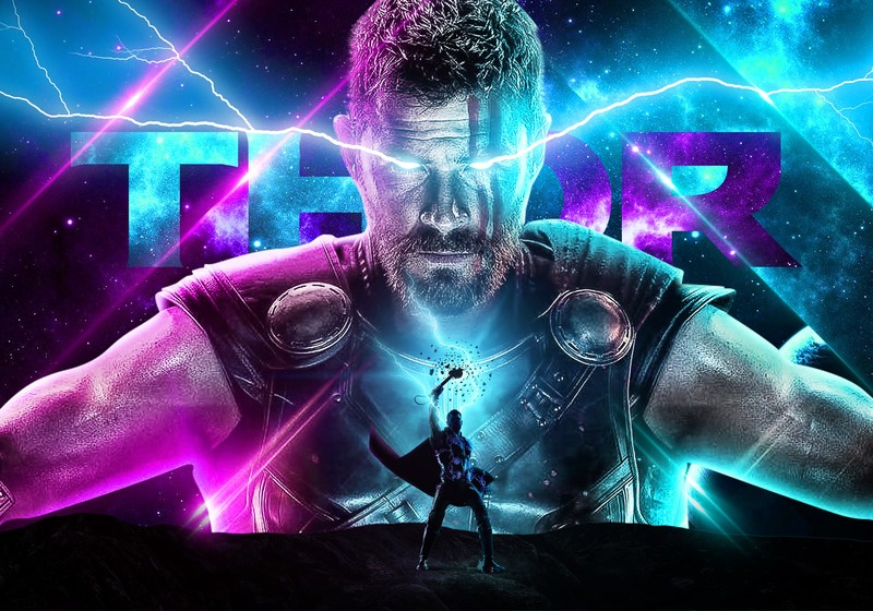 thor, behance, artwork, art, hd, artist, digital art, superheroes