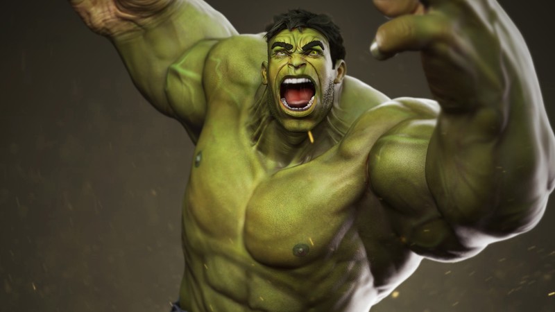hulk, digital art, artist, 4k, hd, artwork, superheroes