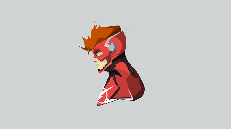 the flash, flash, minimalism, 4k, hd, artwork, artist, digital art, superheroes, artstation
