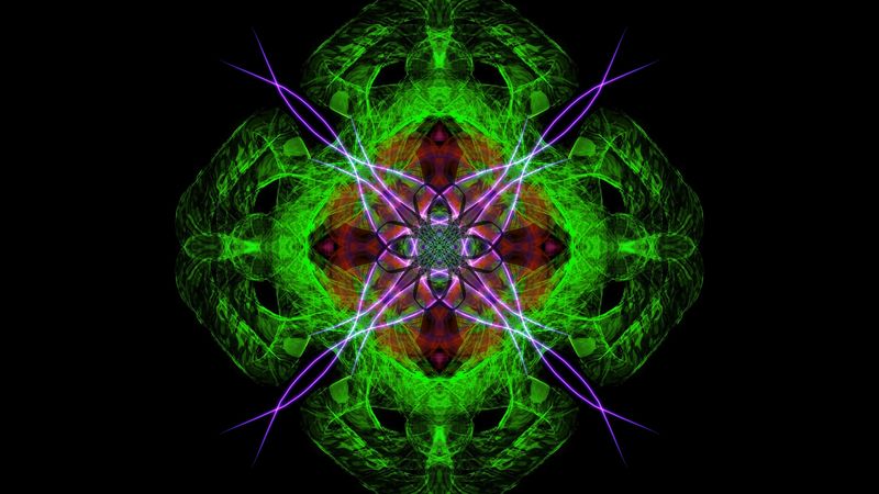 pattern, fractal, geometry, sacred, mandala, 4k