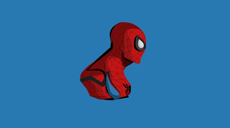 spiderman, 4k, minimalism, artwork, artist, hd, digital art, artstation, superheroes