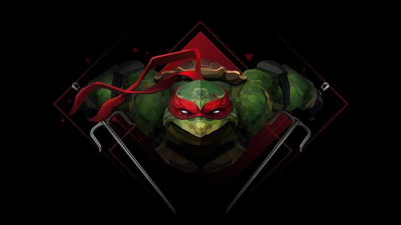 teenage mutant ninja turtles, ninja turtle, minimalism, minimalist, artist, artwork, digital art, hd, deviantart