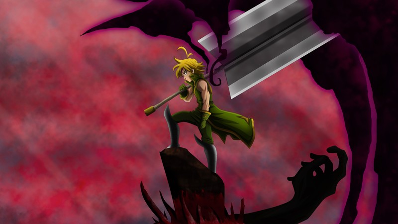 the seven deadly sins, anime, hd, 4k, 5k, 8k