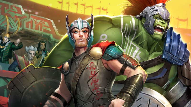 marvel avengers academy, games, hd, thor ragnarok, thor, hulk