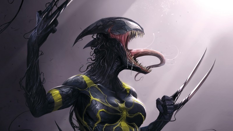 venom, artwork, hd, 4k, superheroes, digital art