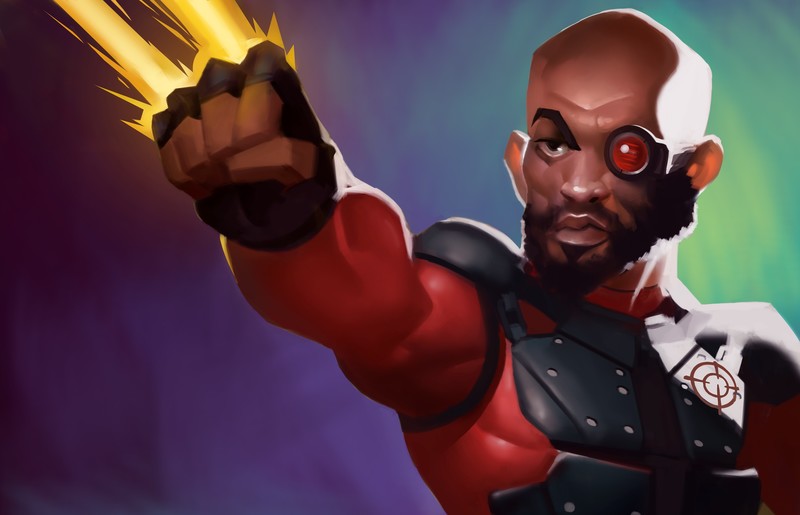 deadshot, artwork, hd, 4k, behance, artist, digital art, superheroes