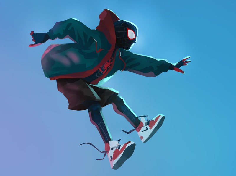 spiderman into the spider verse, 2018 movies, movies, spiderman, animated movies, hd, artist, artwork, artstation