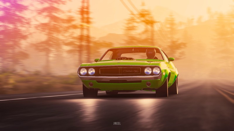 the crew 2, the crew, games, pc games, xbox games, ps games, hd, artist, artwork, artstation, dodge challenger, dodge