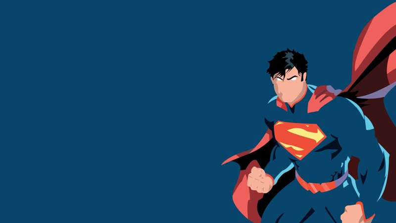 superman, minimalism, hd, artwork, digital art, superheroes