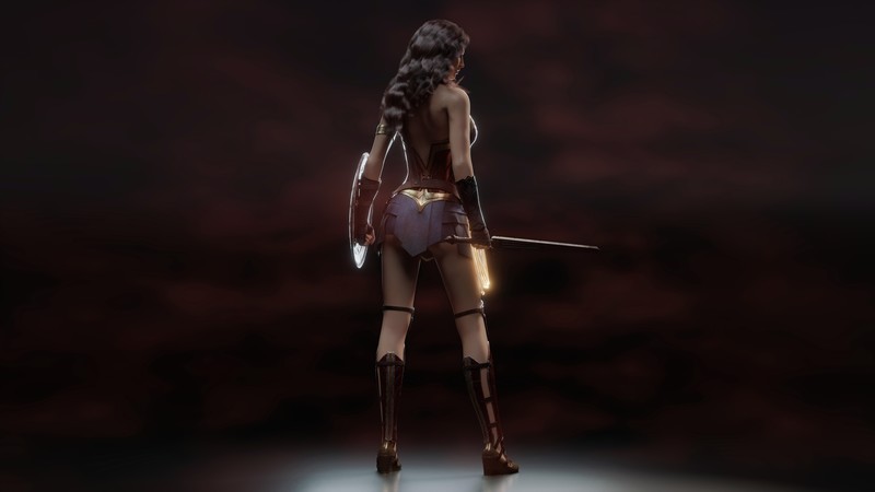wonder woman, 5k, digital art, hd, 4k, artwork, artist, superheroes
