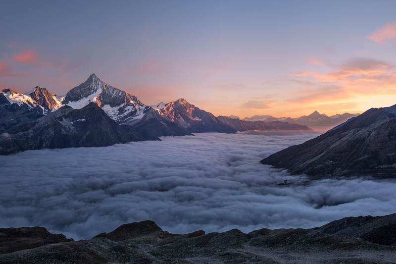 mountains, nature, hd, clouds, sky, 4k, 5k