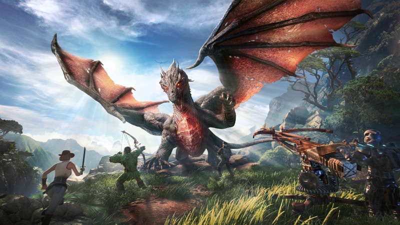 ark park, 2018 games, games, hd, 4k, dragon