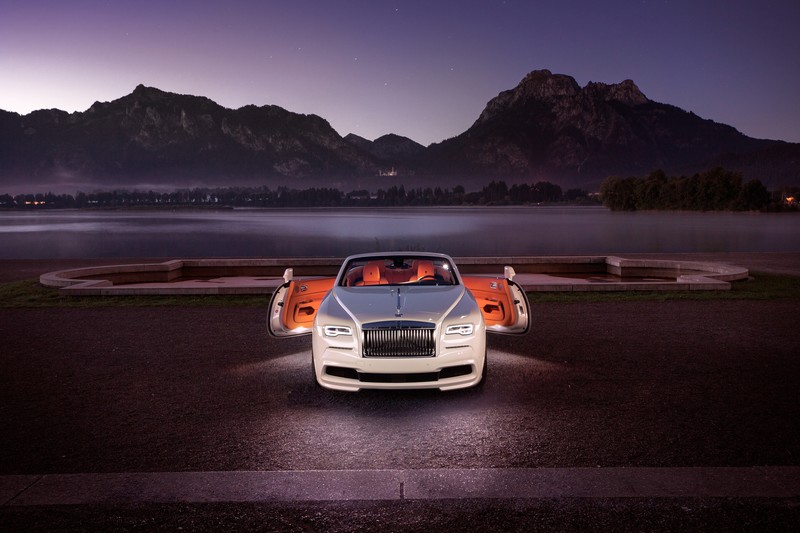 rolls royce dawn, rolls royce, 2018 cars, 4k, hd, cars, artist, behance