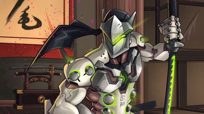genji overwatch, overwatch, games, artwork, hd, artist, artwork, digital art, deviantart