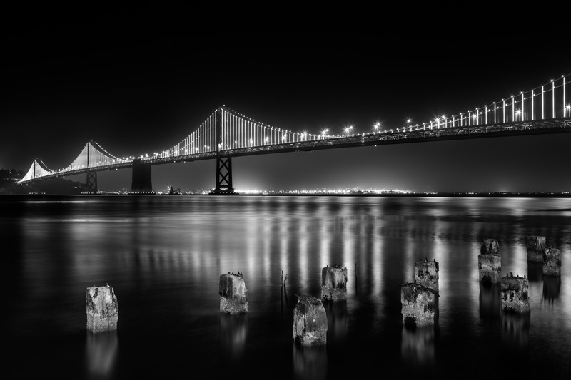 san francisco, world, city, hd, bridge, 4k, monochrome, black and white, 5k, photography