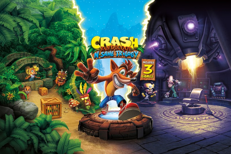crash bandicoot n sane trilogy, 2017 games, games, hd, 4k, 5k, 8k, 10k
