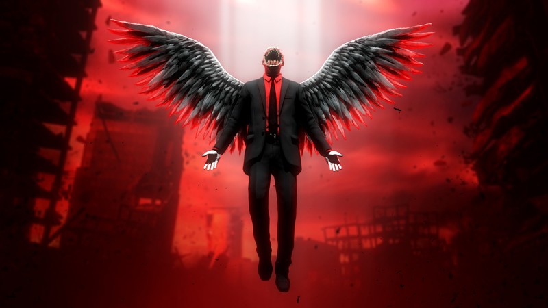 hell, angel, artist, artwork, digital art, deviantart