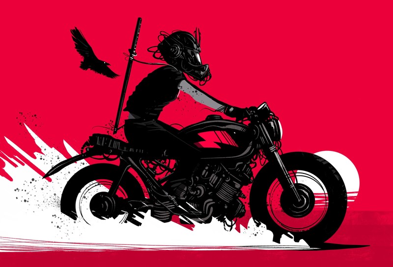 artist, artwork, hd, 4k, digital art, retro