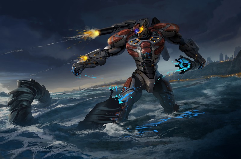 robot, artist, artwork, digital art, hd, 4k, deviantart