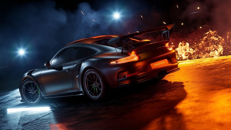 porsche 911, porsche, cars, hd, 2018 cars, hd, behance, artist
