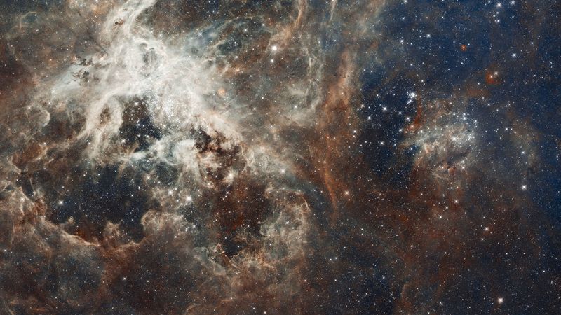 space, nebula, universe, stars, constellations, 4k