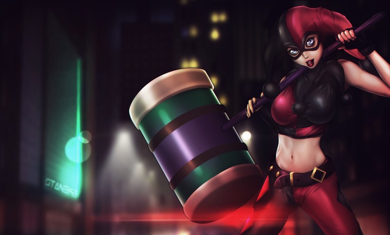 harley quinn, artist, digital art, hd, 4k, artwork, superheroes, deviantart