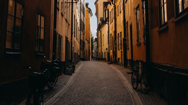 street, buildings, city, architecture, 4k