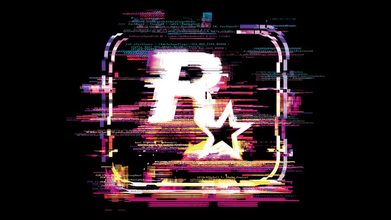 rockstar, games, logo, hd, 4k