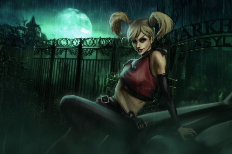 harley quinn, artwork, hd, deviantart, 4k, artist