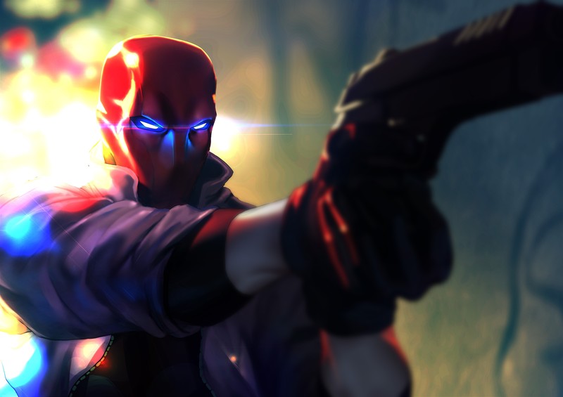 red hood, hd, 4k, 5k, artwork, artist, deviantart, digital art, superheroes