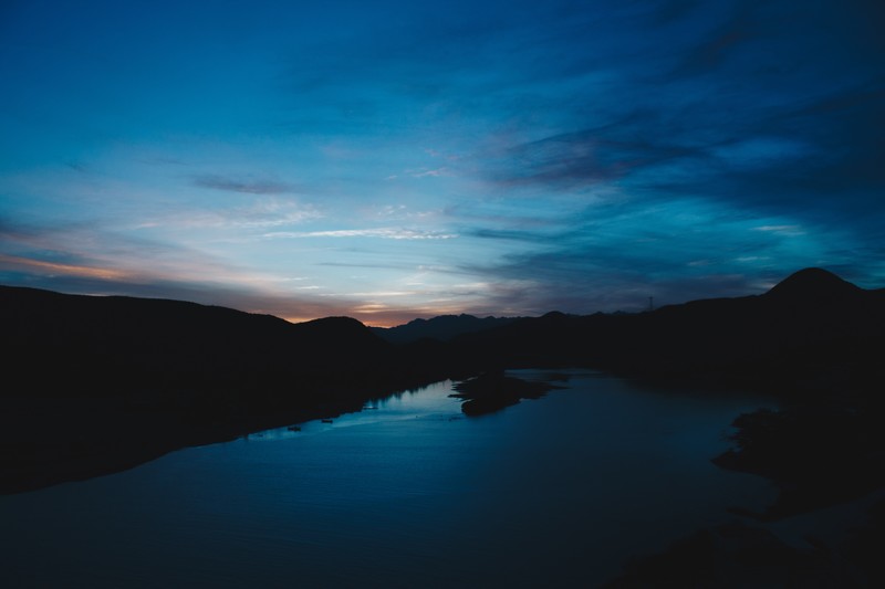 lake, evening, dusk, dawn, nature, hd, 4k, 5k
