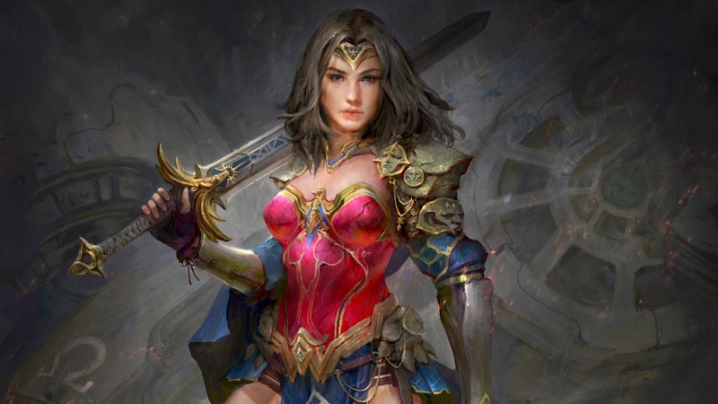 wonder woman 1984, wonder woman 2, wonder woman, movies, 2019 movies, hd, artwork, artist, superheroes, digital art