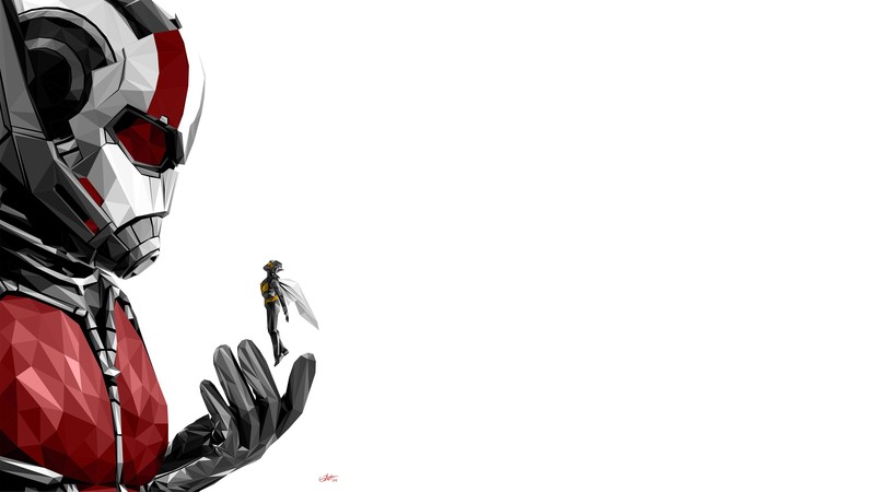 ant man and the wasp, ant man, hd, 4k, 2018 movies, movies, behance, artist, digital art