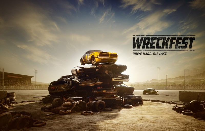 wreckfest, 2018 games, games, hd, 4k