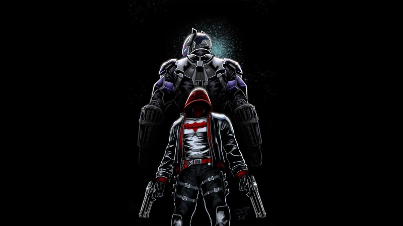 red hood, hd, 4k, artist, artwork, digital art, superheroes, deviantart