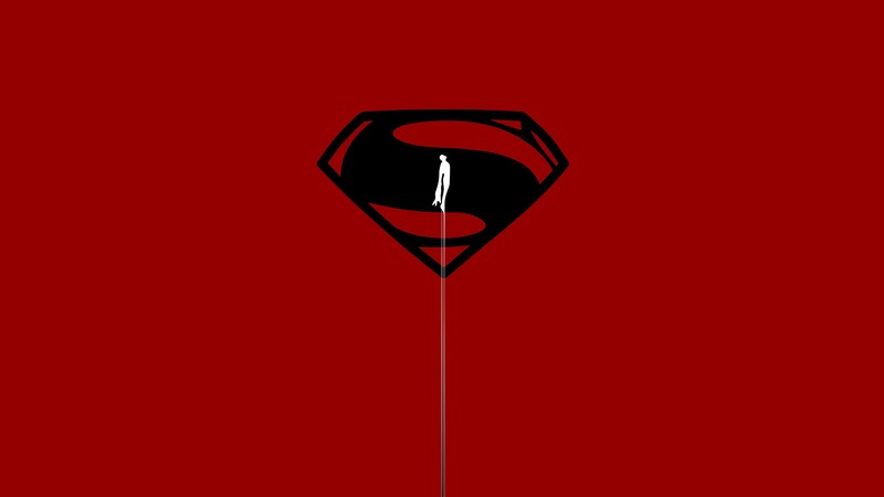 superman, 4k, artwork, logo, superheroes