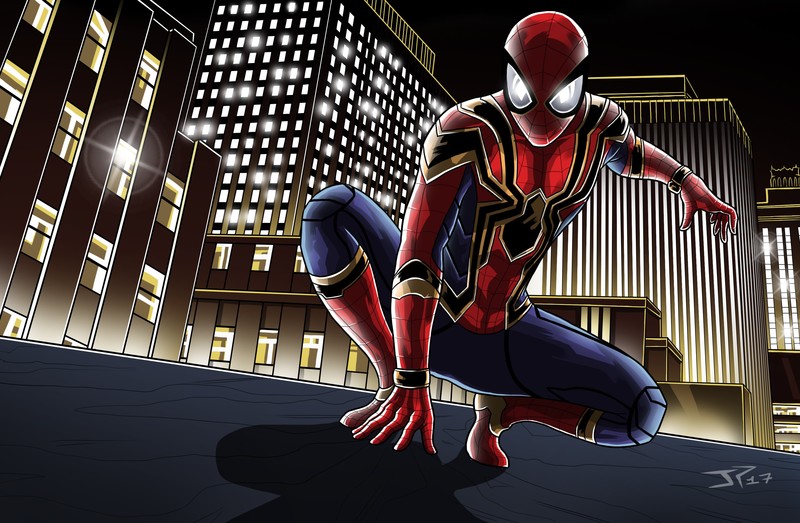 spiderman, hd, artist, deviantart, digital art, superheroes