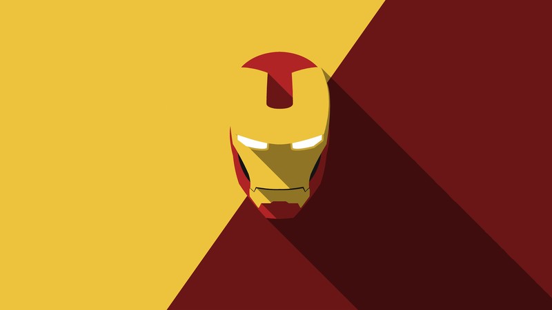 iron man, minimalism, 4k, hd, artist, artwork, behance, superheroes