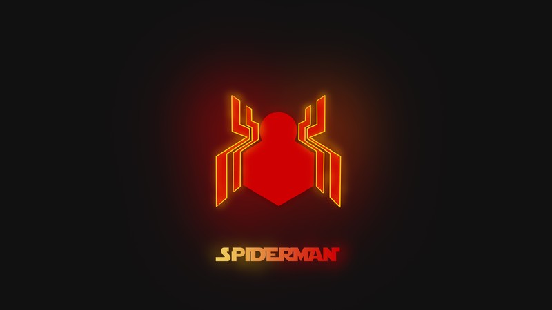 neon, spiderman, logo, hd, 4k, 5k, artist, artwork, deviantart