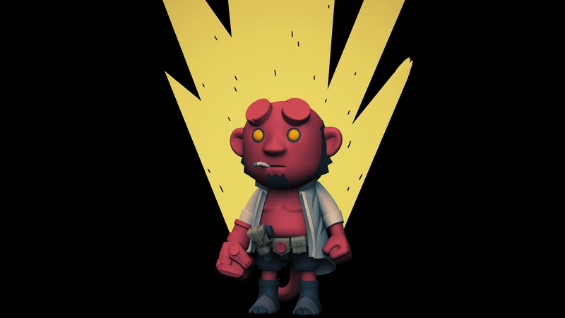 hellboy, 4k, hd, superheroes, artist, artwork, digital art, artstation