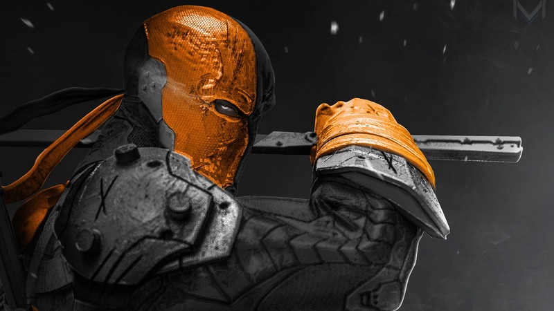 joe manganiello, deathstroke, artwork, hd, 4k, artist, digital art, deviantart