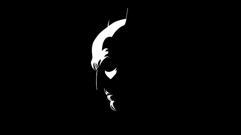 batman, black and white, monochrome, hd, superheroes