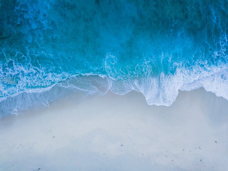 beach, shore, hd, nature, waves, 4k